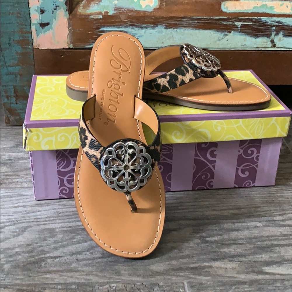 Brand new! Brighton Leopard Sandals